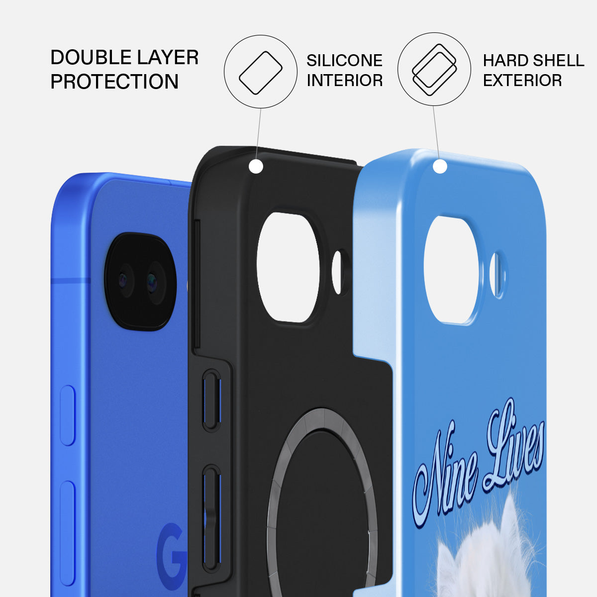 Nine Lives - Google Pixel 10a Case