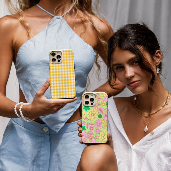 Tuscan Sun - Yellow Plaid Google Pixel 10a Case