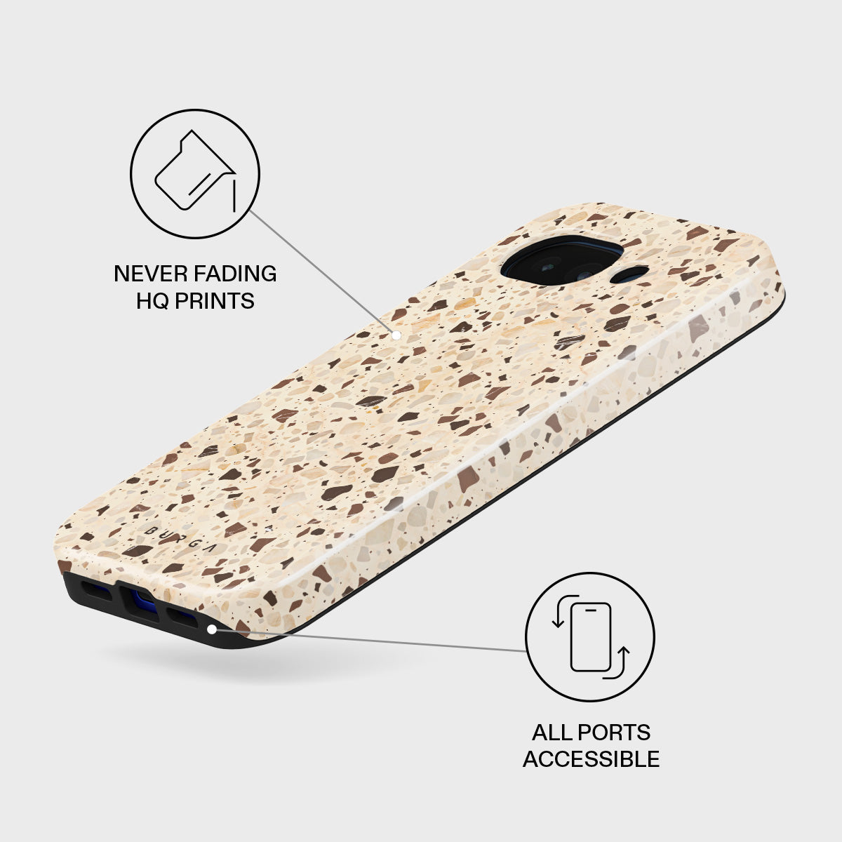 Distant Noise - Terazzo Google Pixel 10a Case