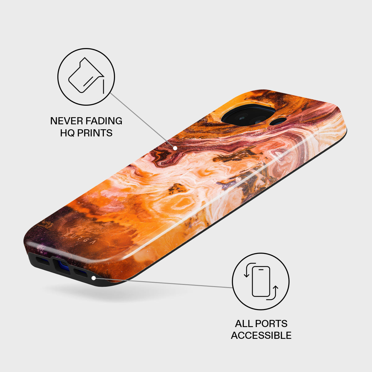 Pumpkin Spice - Orange Google Pixel 10a Case