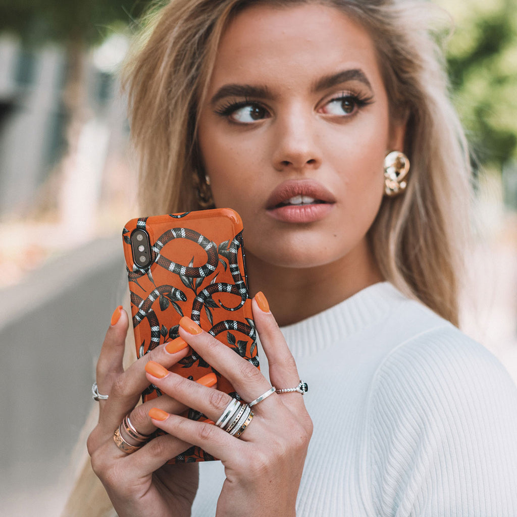 Bitter Apricot - Snake Google Pixel 10a Case