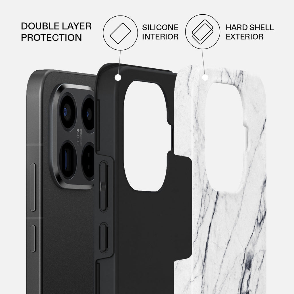 Satin White - Marble Xiaomi 15T Pro Case