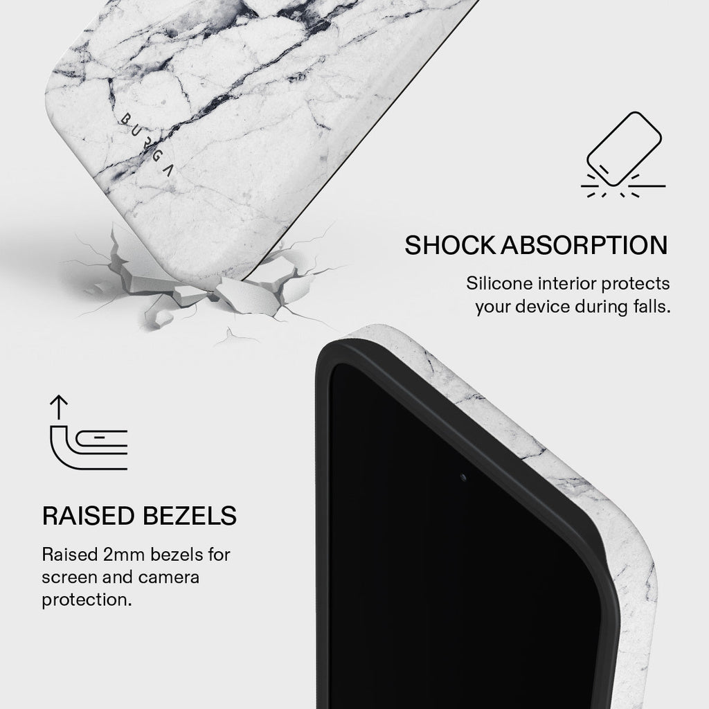 Satin White - Marble Xiaomi 15T Pro Case