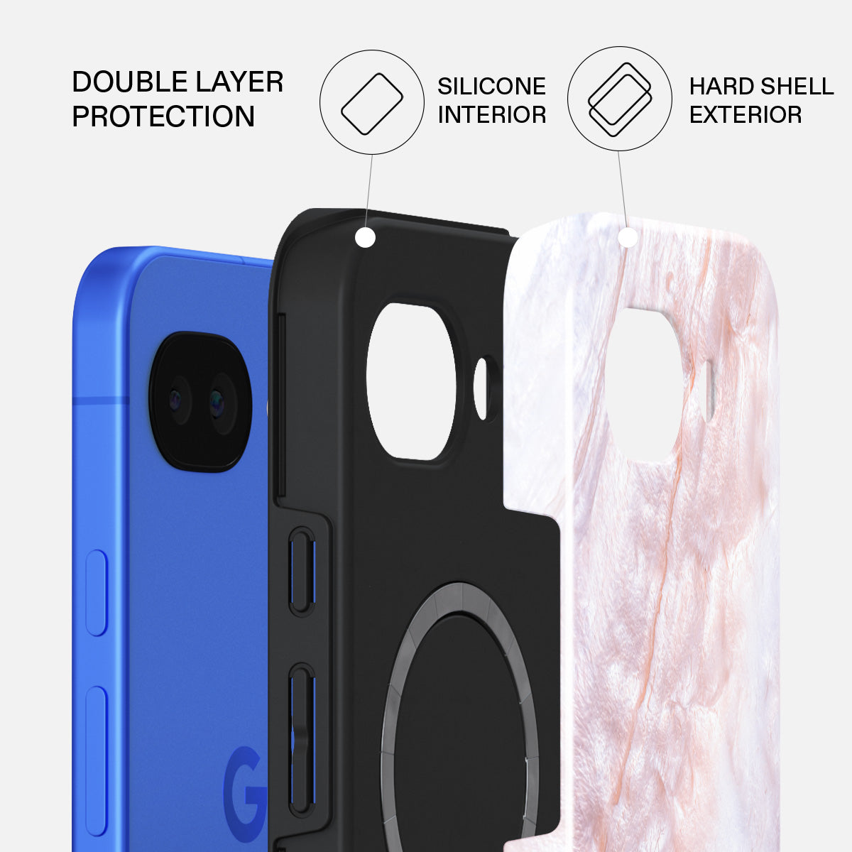 Mermaid Crown - Sea Shell Google Pixel 10a Case