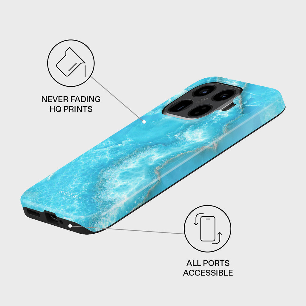 Ocean Waves - Blue Xiaomi 15T Pro Case