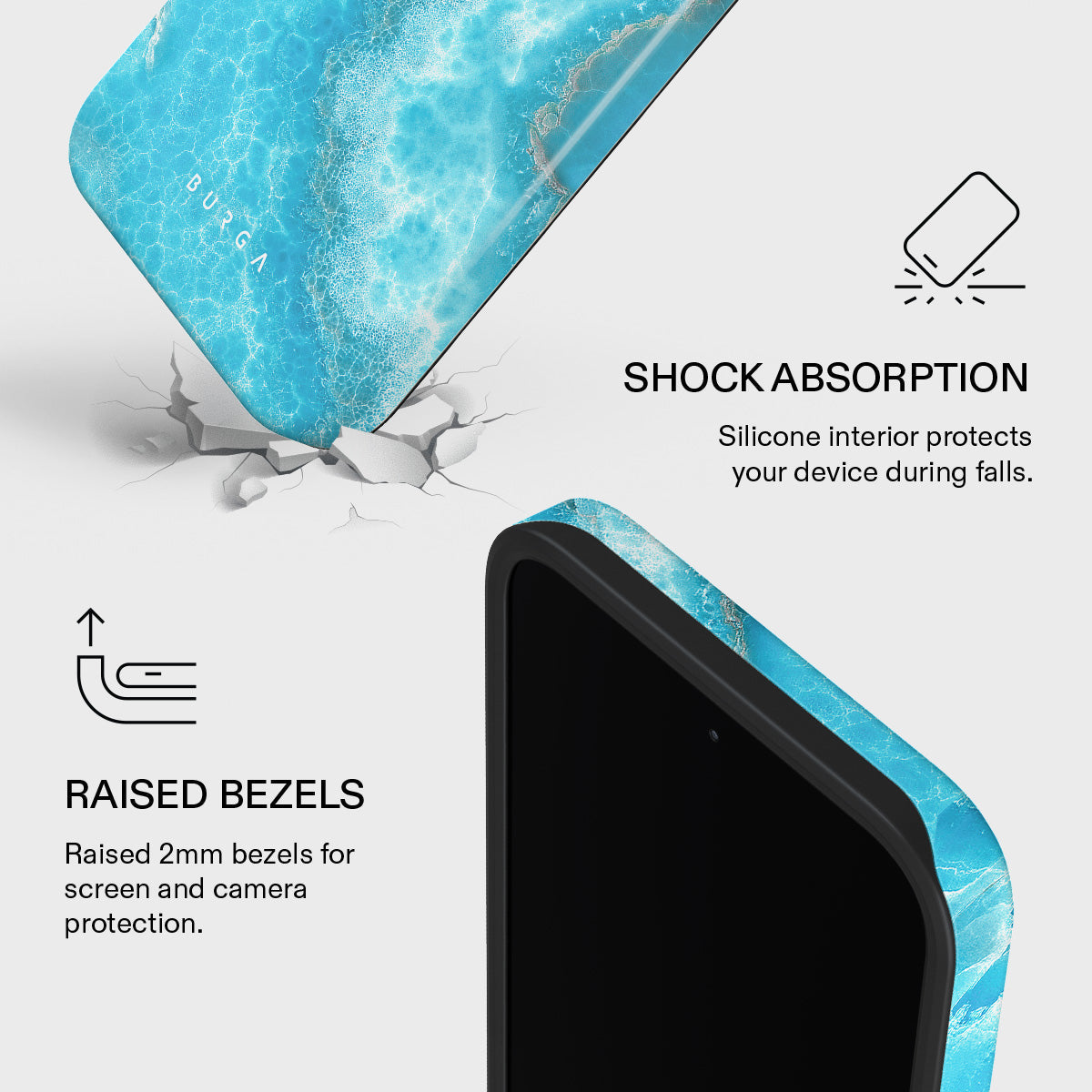 Ocean Waves - Blue Xiaomi 15T Pro Case