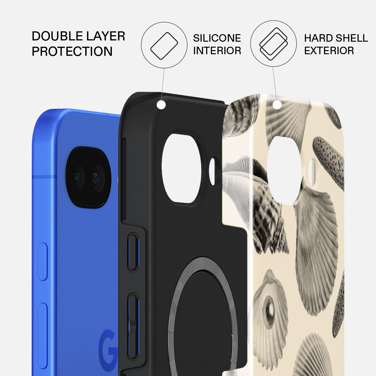 Shell Mosaic - Google Pixel 10a Case