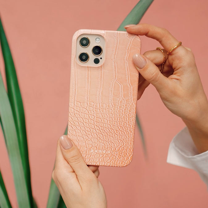 Pink Croco - Google Pixel 10a Case