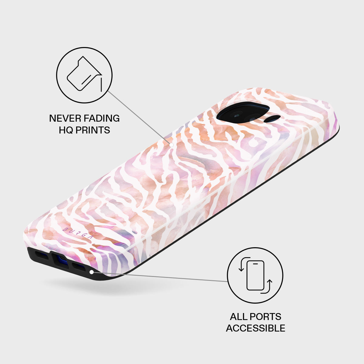 Sultry July - Zebra Google Pixel 10a Case
