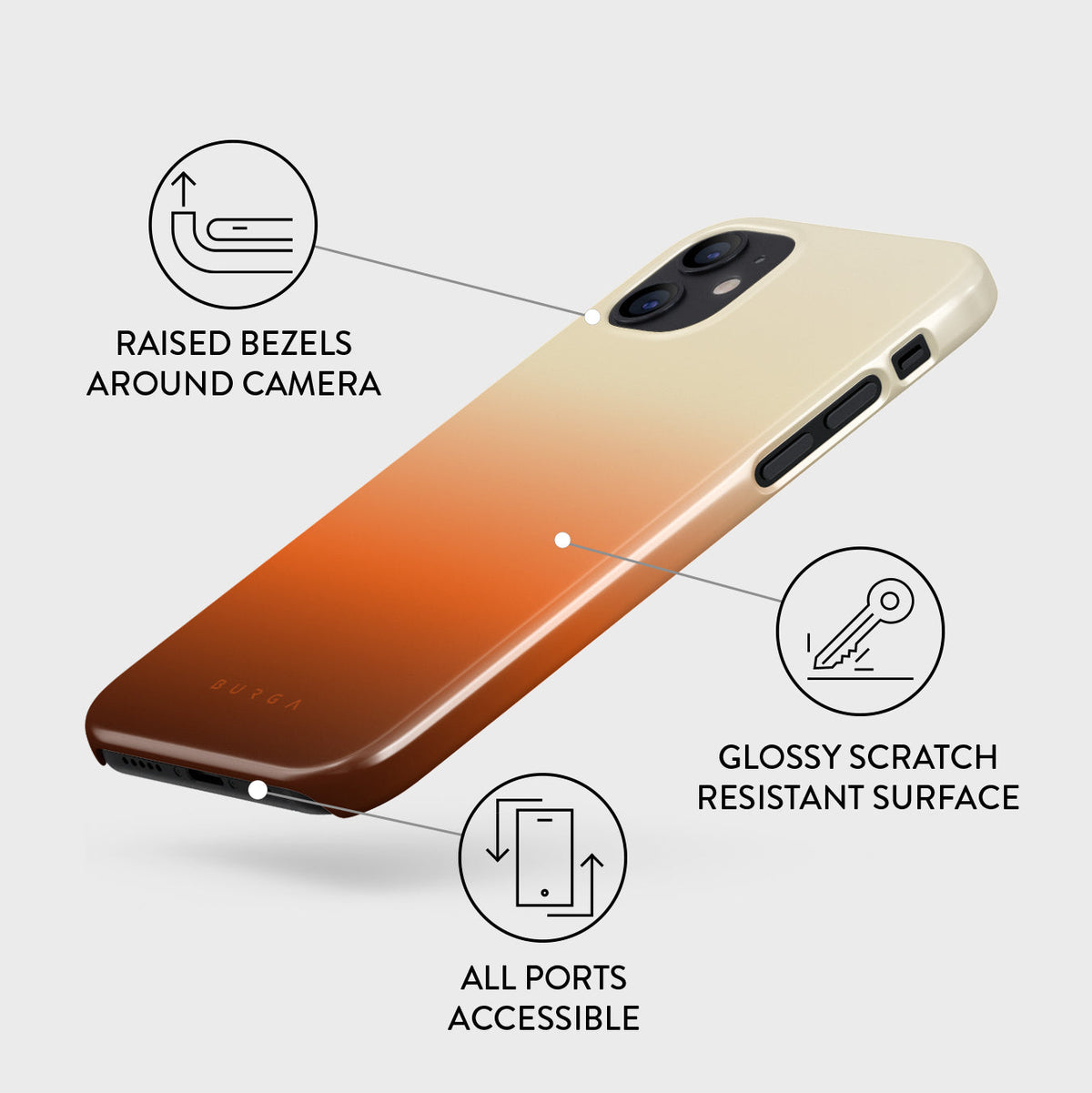 Slow Burn - iPhone 12 Mini Case