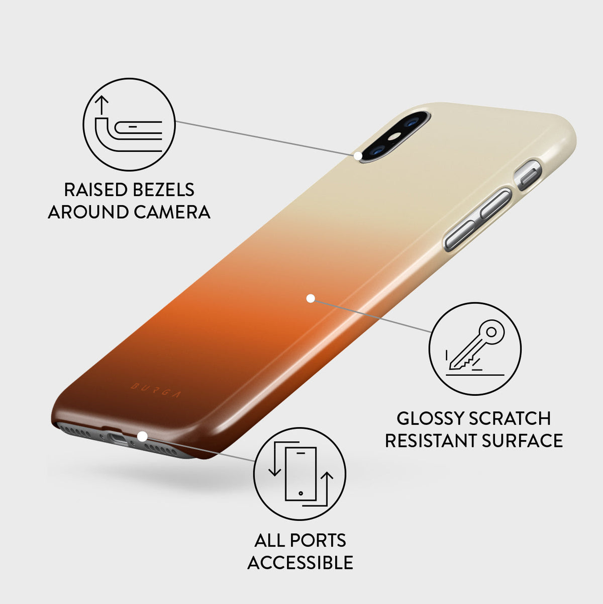 Slow Burn - iPhone XS Max Case