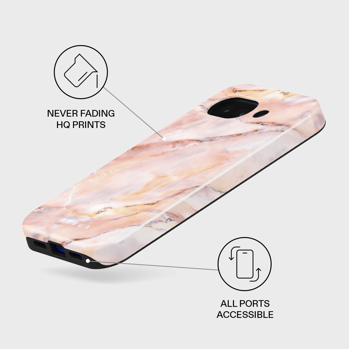Morning Sunshine - Pastel Marble Google Pixel 10a Case