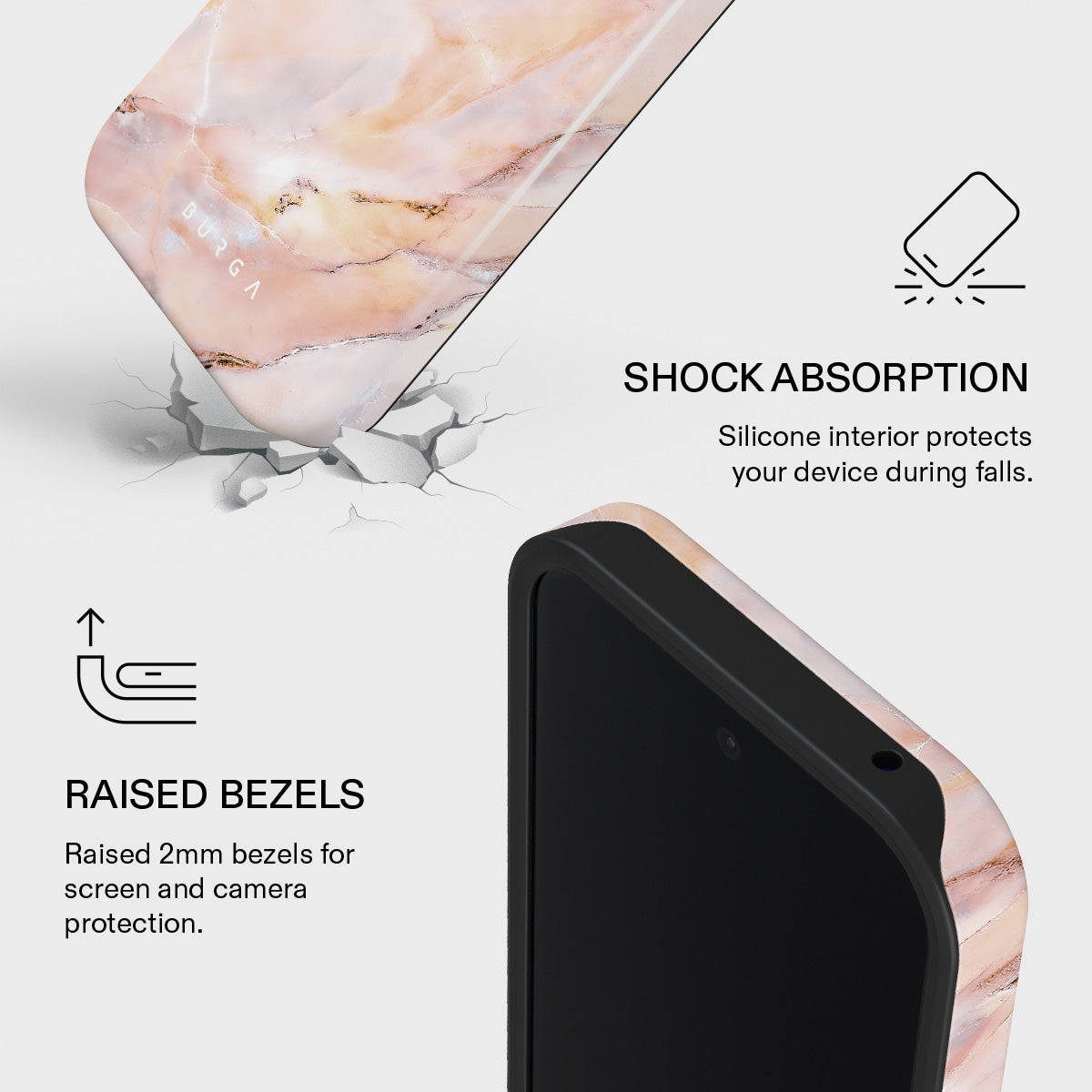 Morning Sunshine - Pastel Marble Google Pixel 10a Case