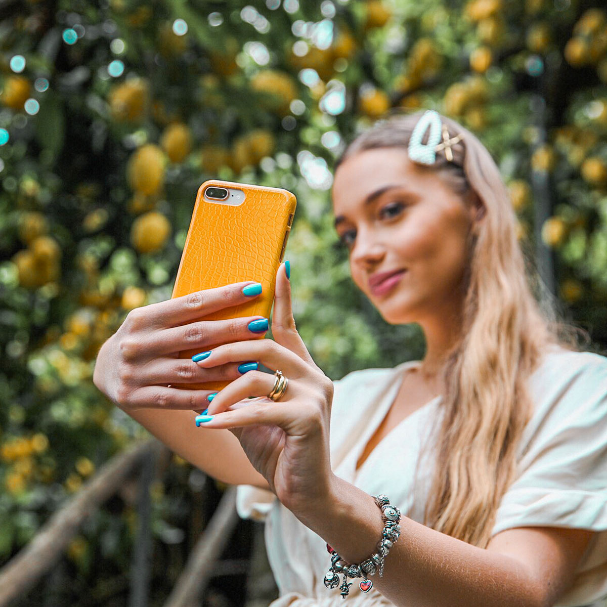 Canary Yellow - Snake Skin Xiaomi 15T Pro Case