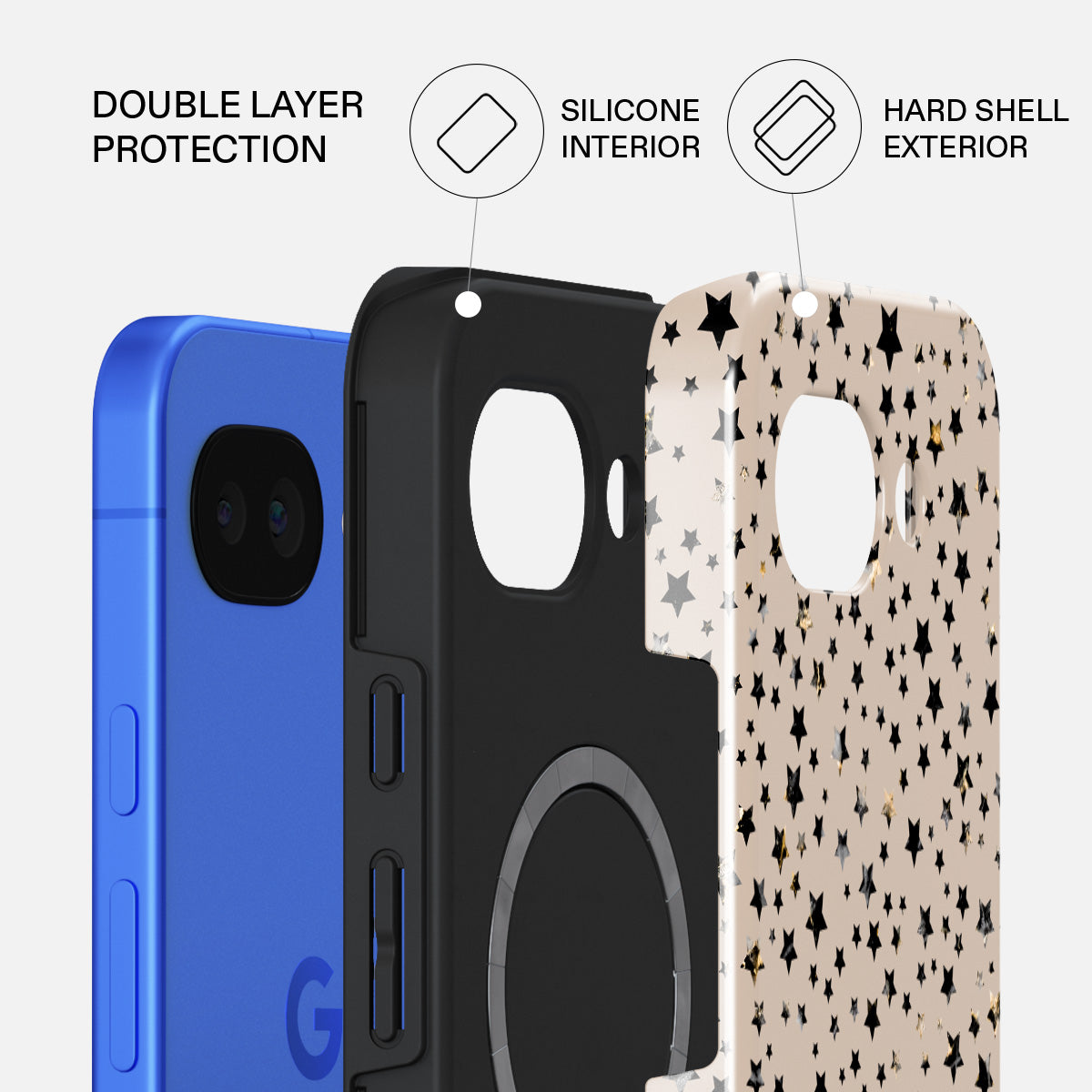 Sparkling Tiara - Stars Google Pixel 10a Case
